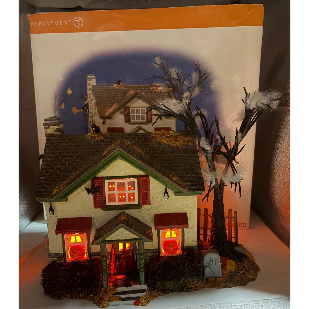 Dept. 56 Snow Village Halloween Series Hauntsburg House
